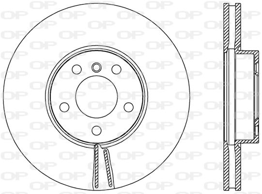 OPEN PARTS Bremžu diski BDR2464.20